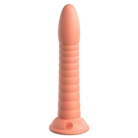 Dillio Platinum Wild Thing Peach 17.8 Centimeter Dong Adult Toy Dongs Neutral