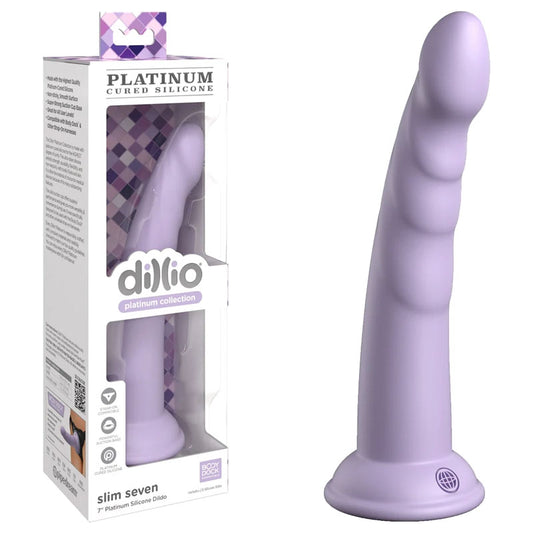 Dillio Platinum Slim Seven - 17.8 cm (7'') Dong