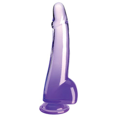 King Cock Clear 10'' Cock with Balls -