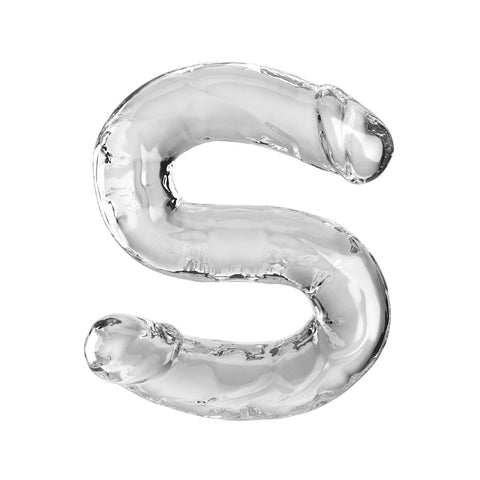 King Cock 18 Inch Clear Double Dildo for Ultimate Pleasure Double Dongs