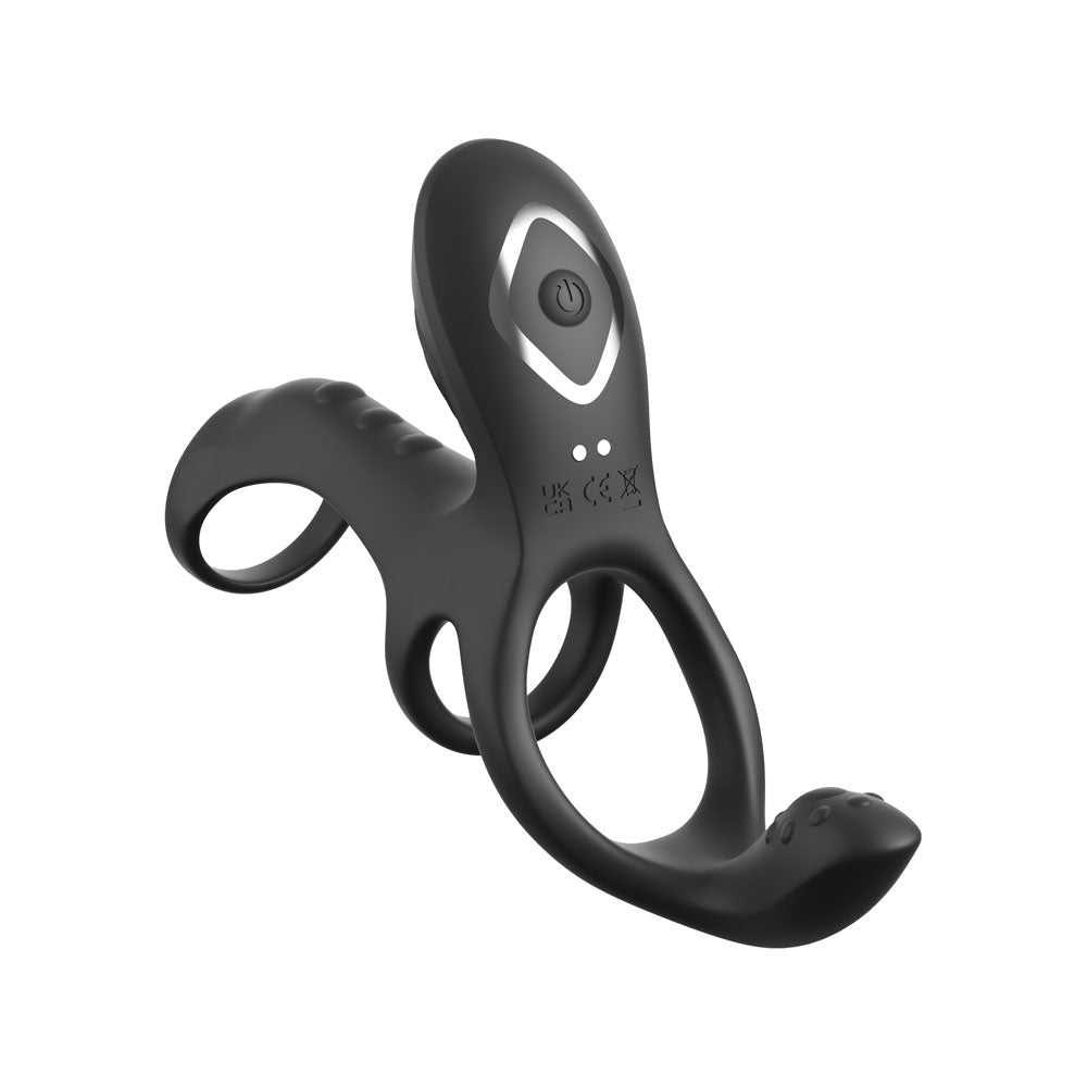 Fantasy C-Ringz Ultimate Couples Cage – USB Rechargeable Triple Motor Vibrating Cock Ring Cage > Cock Ring > Vibrating
