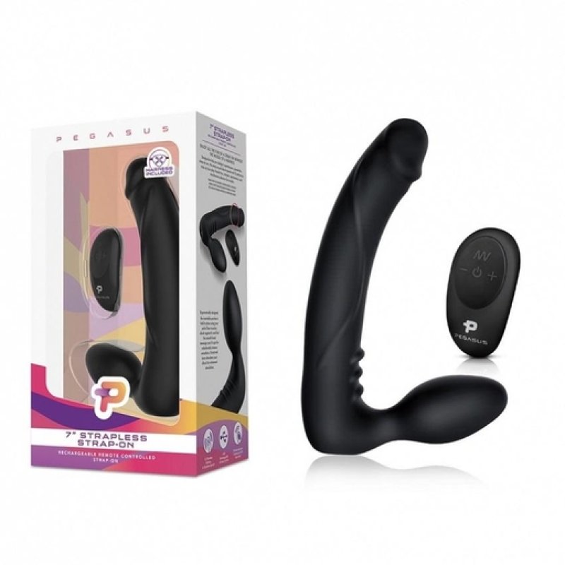 Pegasus 7 Inch Strapless Strap-On – Flexible Shaft Dual-Ended Strap-On Default Title > Dildos > Strapless Strap Ons Main image