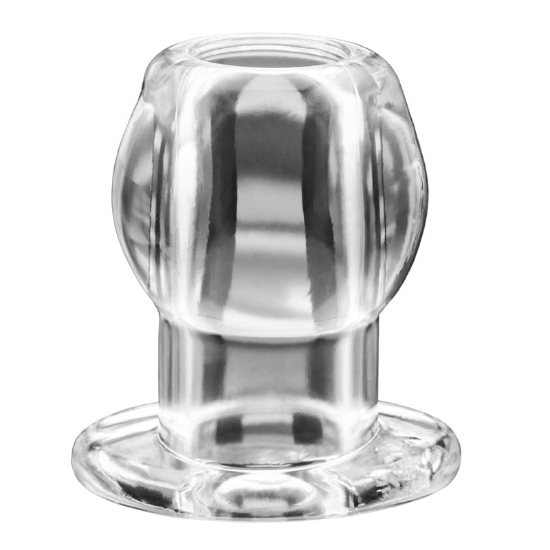 Perfect Fit Tunnel XLarge Anal Plug Clear Butt Plugs - Hollow