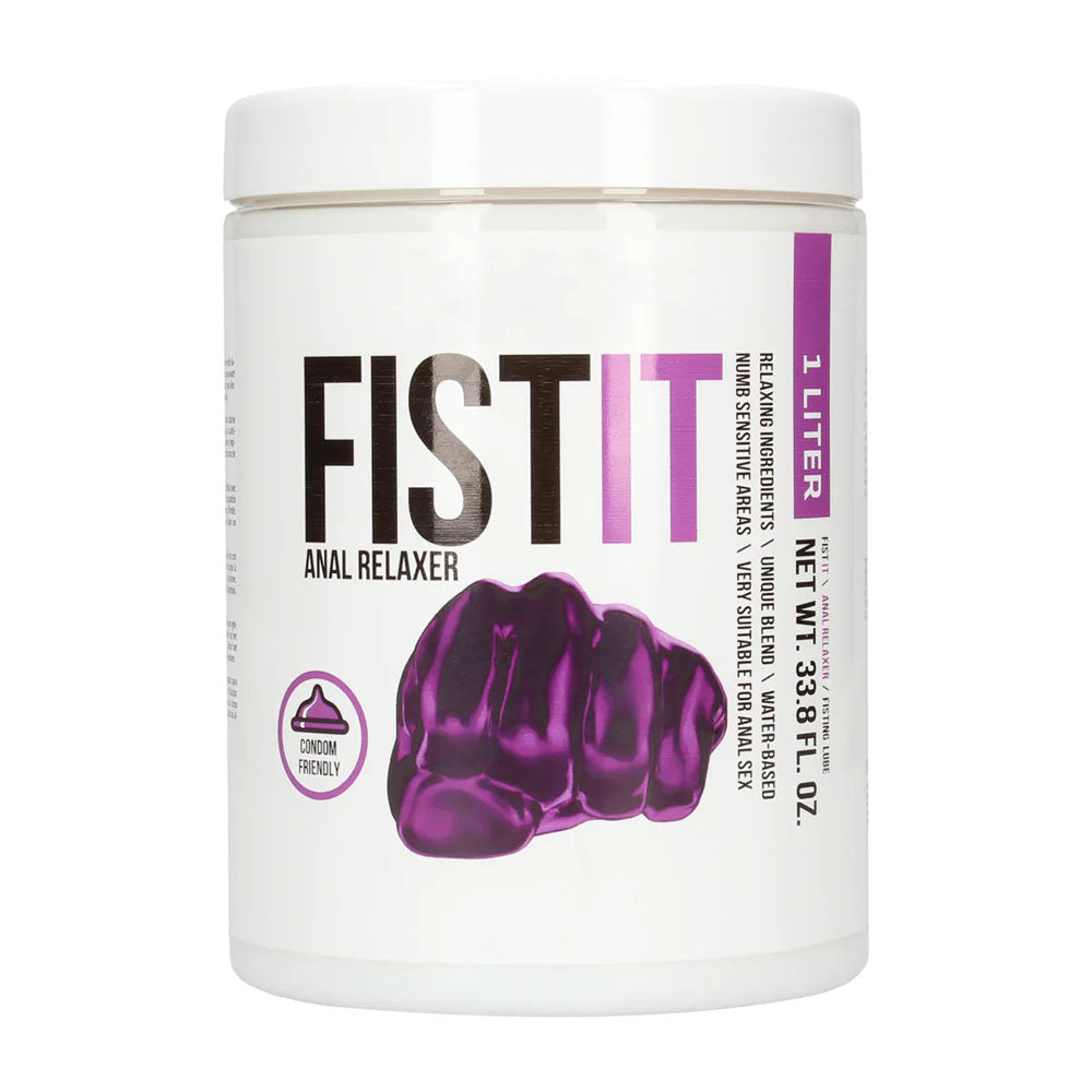Pharmquests Fist-It (Water Based) – Relaxing Anal Lubricant 1000ml Tub Default Title > Lube > Fisting Main image