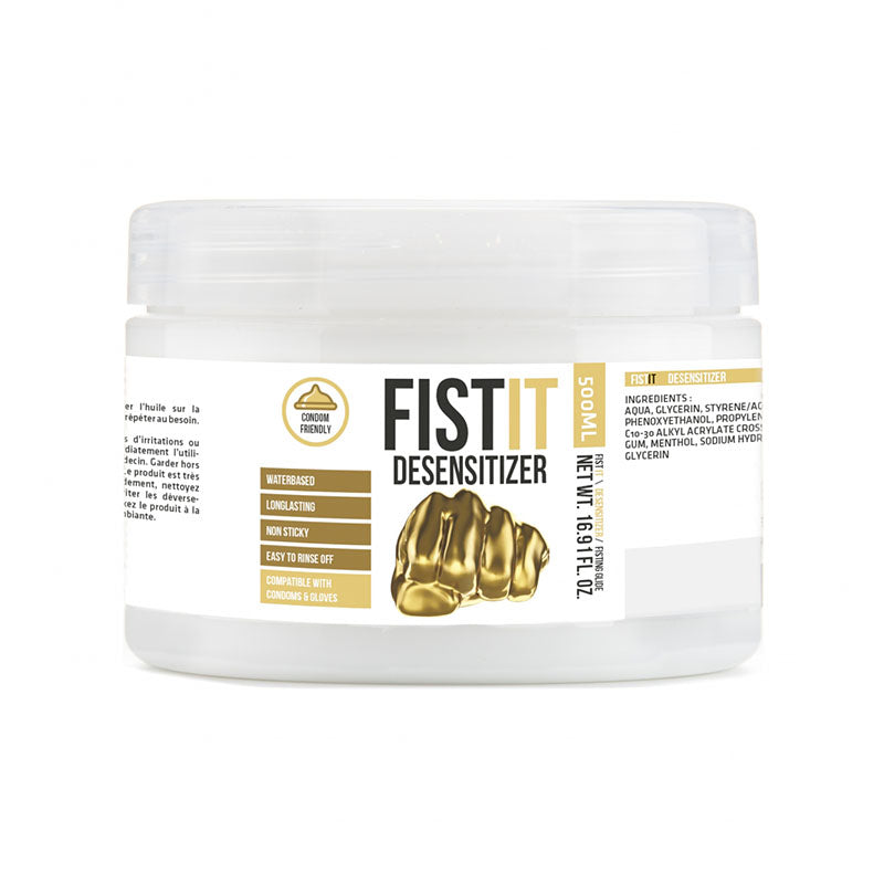 Fist-It Numbing - Water Based Numbing Lubricant - 500 ml