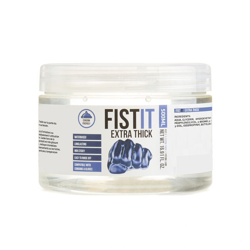 Pharmquests Fist-It Extra Thick – Water-Based Lubricant 500 ml Tub Default Title > Lube > Fisting Main image