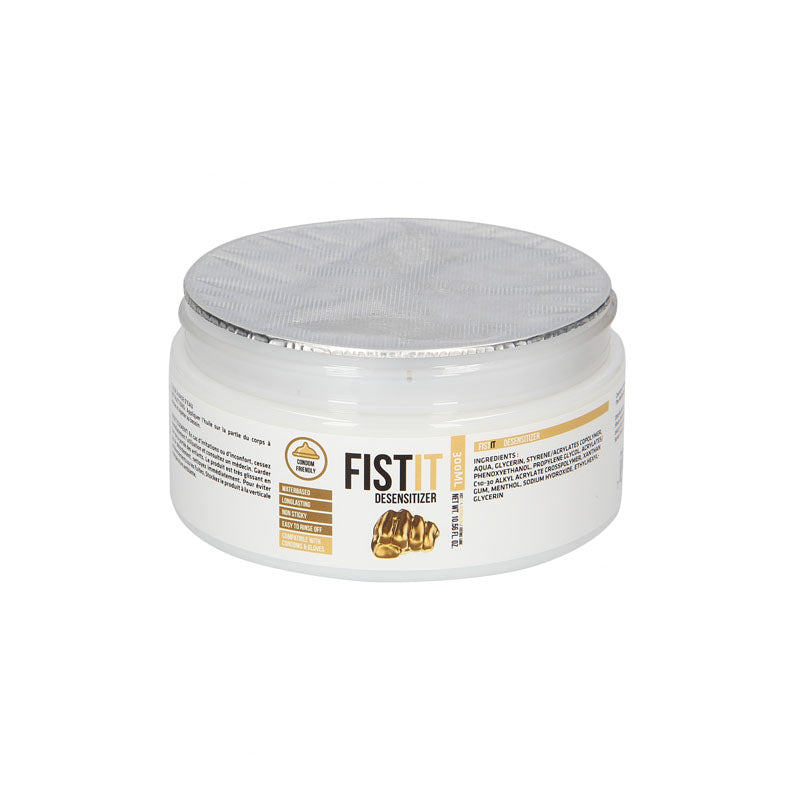 Pharmquests Fist-It Numbing – Water-Based Lubricant 300 ml Tub > Lube > Fisting