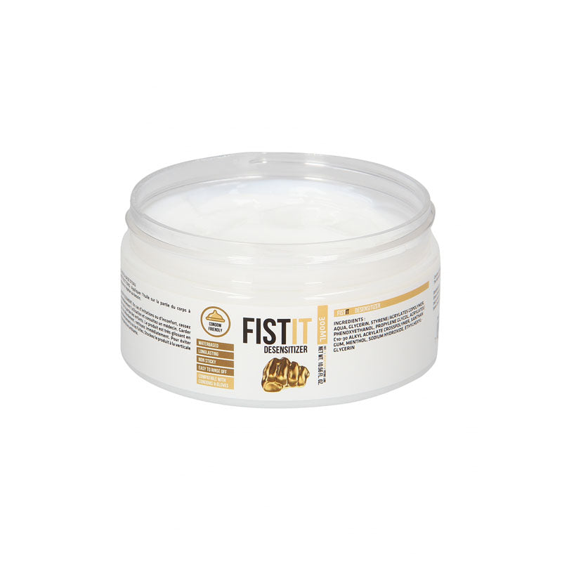 Pharmquests Fist-It Numbing – Water-Based Lubricant 300 ml Tub > Lube > Fisting
