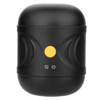 Boundless Dual Motor Stroker Black with Textured Chamber and 10 Function Settings > Sex Toys For Men > Masturbators > Vibrating