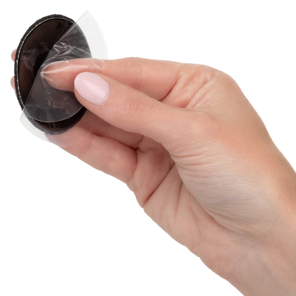 Radiance Round Pasties Black Reusable Sparkling Gem Accent Nipple Covers > Clothes > Pasties