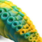 Creature Cocks Monstropus Tentacled 8.5 Inch Silicone Dildo (Marbled Green Yellow Blue) – Suction Cup Dildo > Dildos > Fantasy