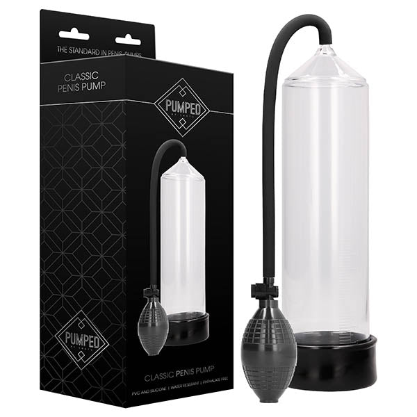 Pumped Classic Clear Penis Pump for Enhanced Intimacy and Harder Erections Default Title PUMPS