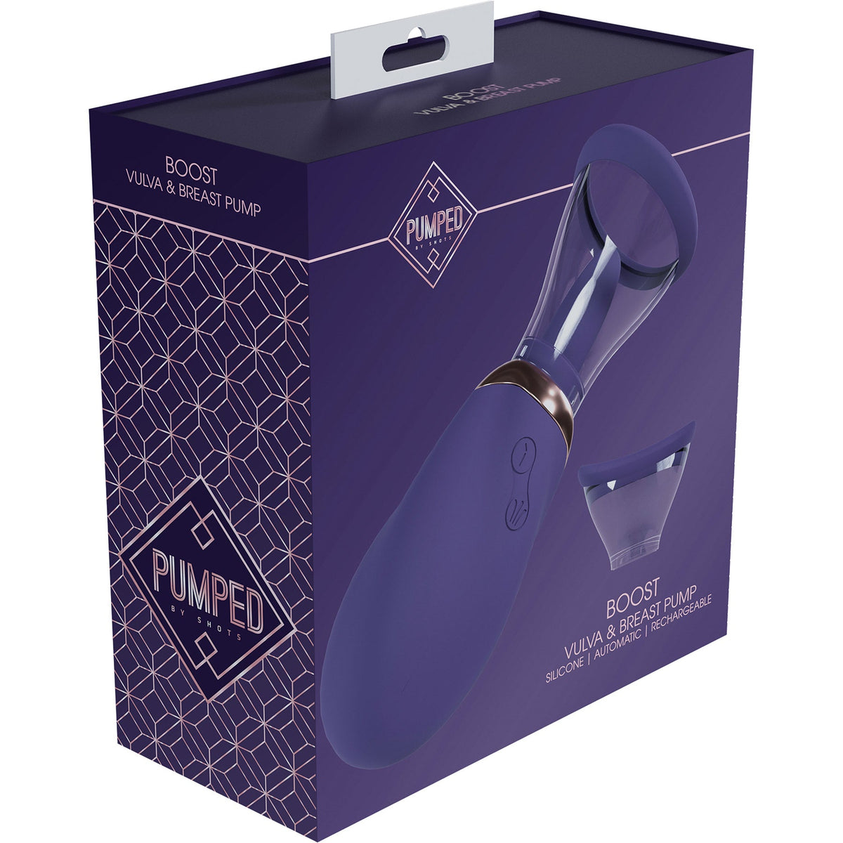 Pumped Boost Automatic 13-Speed Silicone Intimate Pump > Pumps > Female Pumps