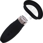 Pumped Delightful Automatic 5-Speed Silicone Vulva, Clitoris, Nipple & Breast Pump - Black