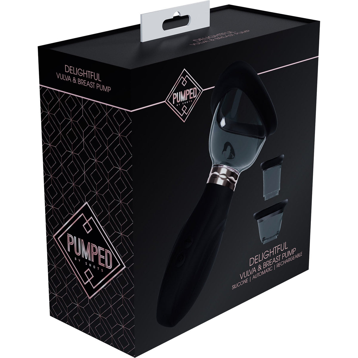 Pumped Delightful Automatic 5 Speed Silicone Vulva and Breast Pump > Pumps > Female Pumps