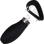 Pumped Delightful Automatic 5-Speed Silicone Vulva, Clitoris, Nipple & Breast Pump - Black