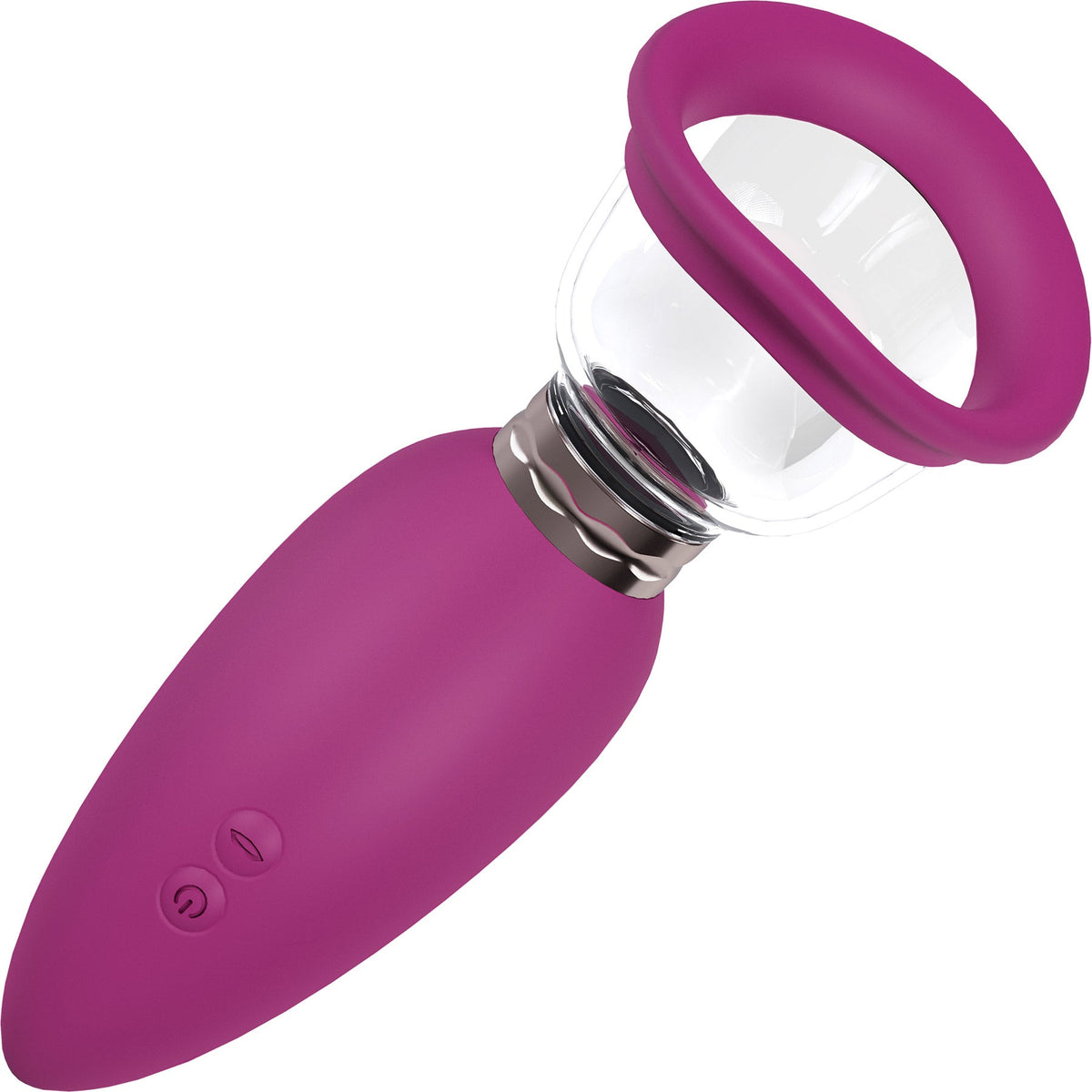 Pumped Delightful (Purple) – Silicone Pump Device > Pumps > Female Pumps