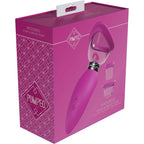 Pumped Arousing Automatic 5-Speed Silicone Vulva, Clitoris, Nipple & Breast Pump - Pink