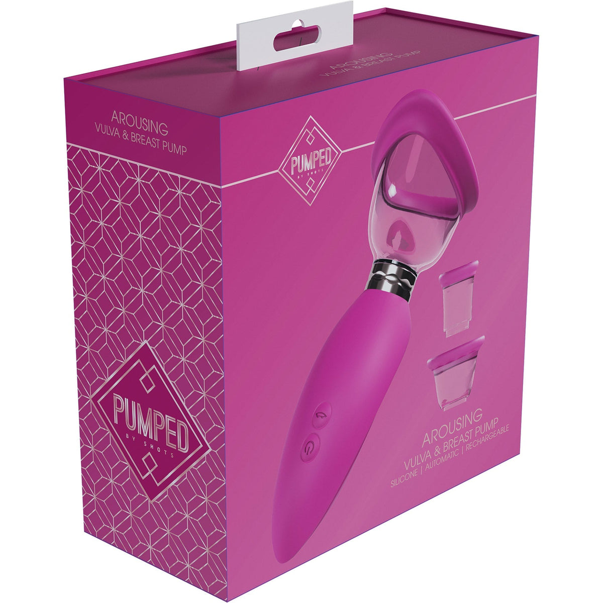 Pumped Delightful Automatic 5 Speed Silicone Vulva and Breast Pump > Pumps > Female Pumps