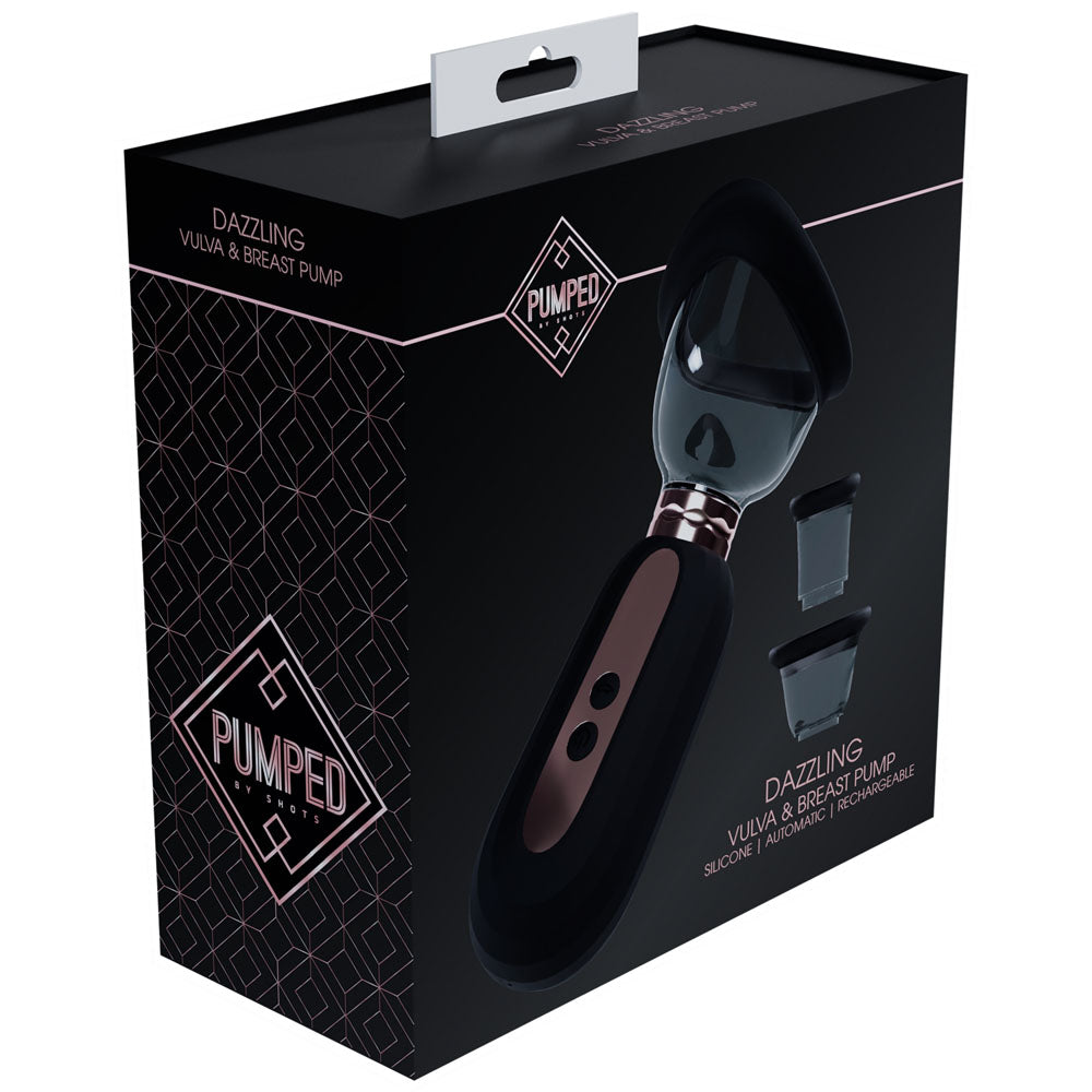 Shots Aroused Dazzling Auto Ladies Pump – USB Rechargeable Breast and Vulva Pump > Pumps > Female Pumps