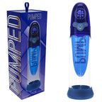 Pumped Aqua Pro Auto Penis Pump AI Tech - 20cm Blue > Pumps > Penis Pumps Electric
