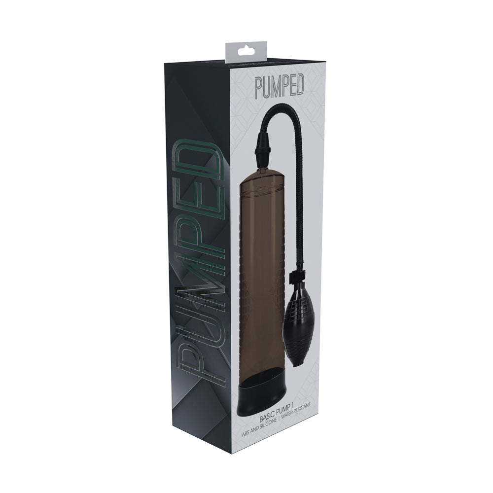 Pumped Basic Pump 1 Black Penis Pump- 20cm x 6cm > Pumps > Penis Pumps