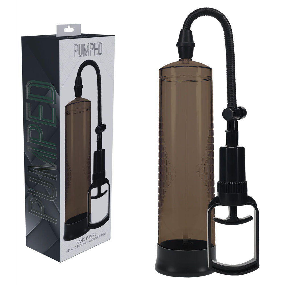 Pumped Basic Pump 2 Black Penis Pump - 20cm x 6cm Default Title > Pumps > Penis Pumps