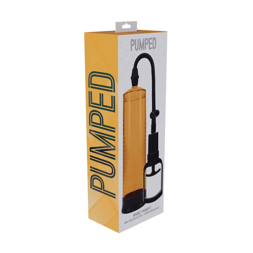 Pumped Basic Pump 2 Penis Pump - Orange