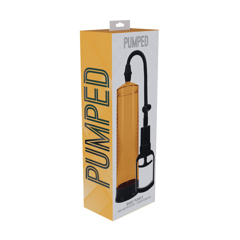 PUMPED Basic Pump 2 (Orange) – Penis Pump PUMPS