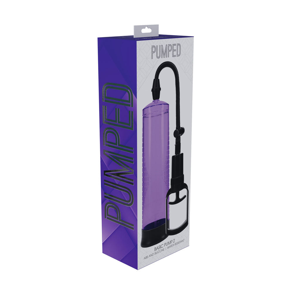 Pumped Basic Pump 2 Penis Pump - Purple