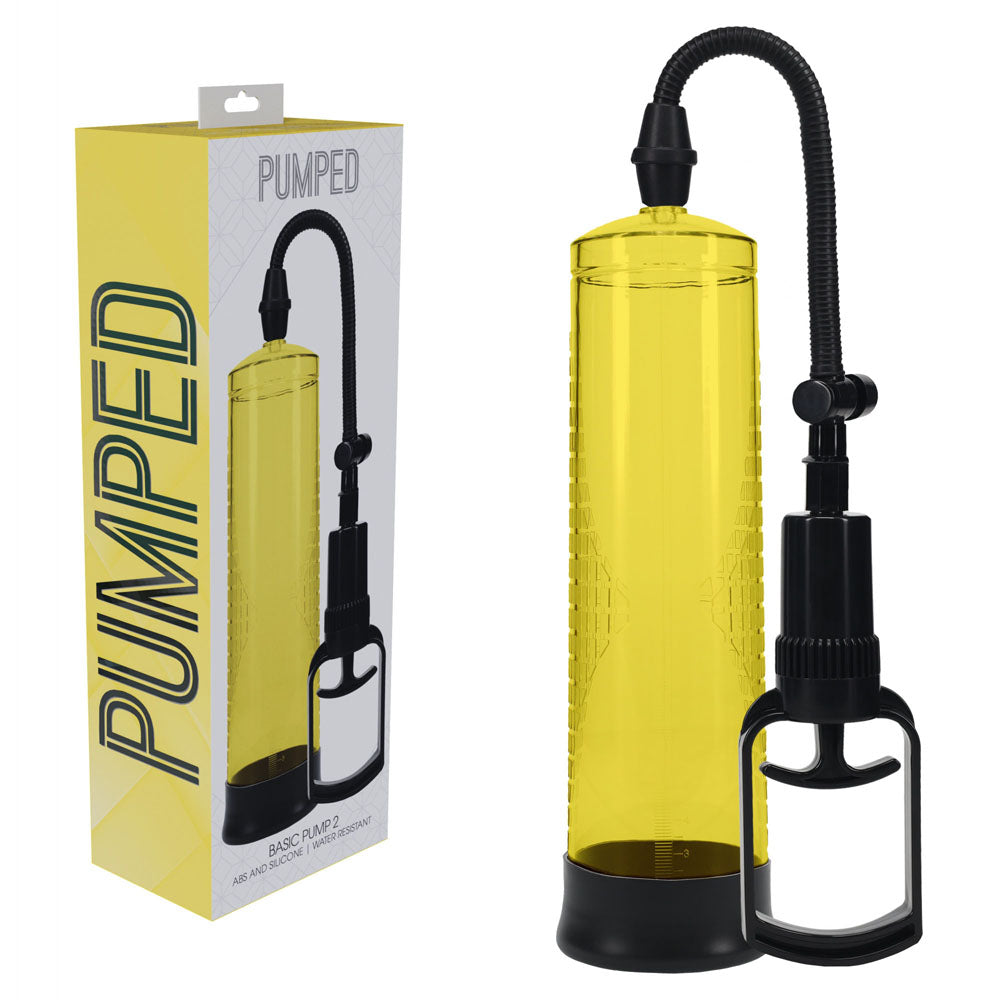 Pumped Basic Pump 2 – Penis Pump Yellow PUMPS