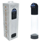 Pumped Automatic Waterproof Penis Pump - 20cm Insertable Black > Pumps > Penis Pumps Electric