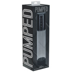 Pumped Hyperpump 20cm Automatic Penis Pump Gunmetal Grey with Silicone Insertion Sleeve > Pumps > Penis Pumps Electric