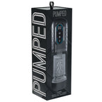 PUMPED Vortex - Gunmetal - Gunmetal Grey/Clear USB Rechargeable Sucking Rotating and Thrusting Auto Masturbator > Sex Toys For Men > Masturbators > Vibrating