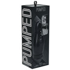 Pumped Virtuo (Gunmetal Grey/Clear) – USB Rechargeable Sucking Vibrating Masturbator > Sex Toys For Men > Masturbators > Vibrating