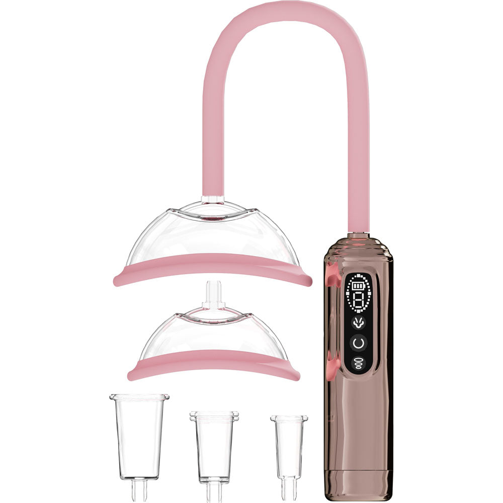 Pumped Vulva Breast Nipple Pump - USB Rechargeable, 5 Cups > Pumps > Female Pumps