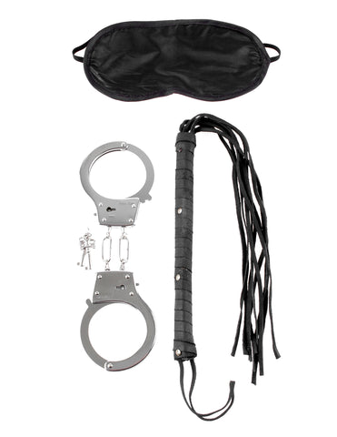 Fetish Fantasy Series Lover's Fantasy Bondage Kit 3 Piece Set Whips & Paddles
