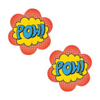 POW Pasties 2.5x2.5 Inches Comic Book-Inspired Nipztix Adhesive Pasties > Clothes > Pasties