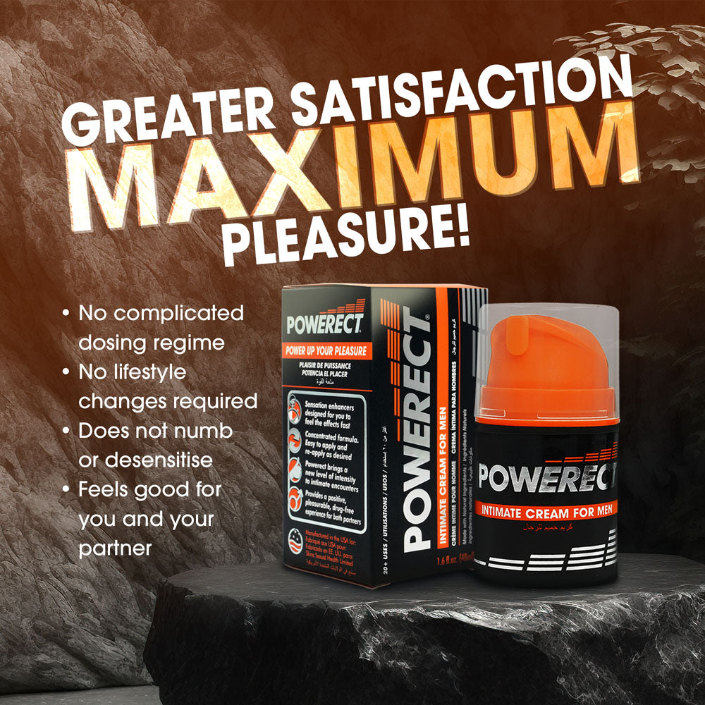 Powerect Cream 48ml Pump for Male Performance Enhancement Secondary image