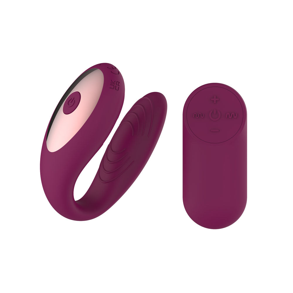 Passion Play Couple Vibe – USB Rechargeable Remote-Controlled Couples Vibrator Purple > Sex Toys > Couples Toys Main image