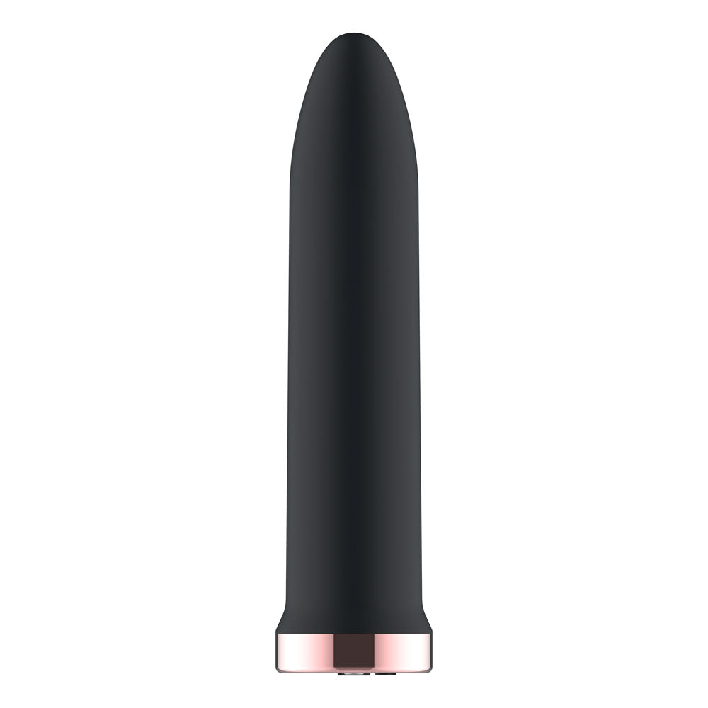 Passion Play Rechargeable Vibrating Bullet – 9.8 cm USB Rechargeable Vibrator Secondary image