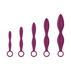 Passion Play Silicone Dilator Set – 5-Piece Vaginal Dilator Kit Purple > Sex Toys > Dilators