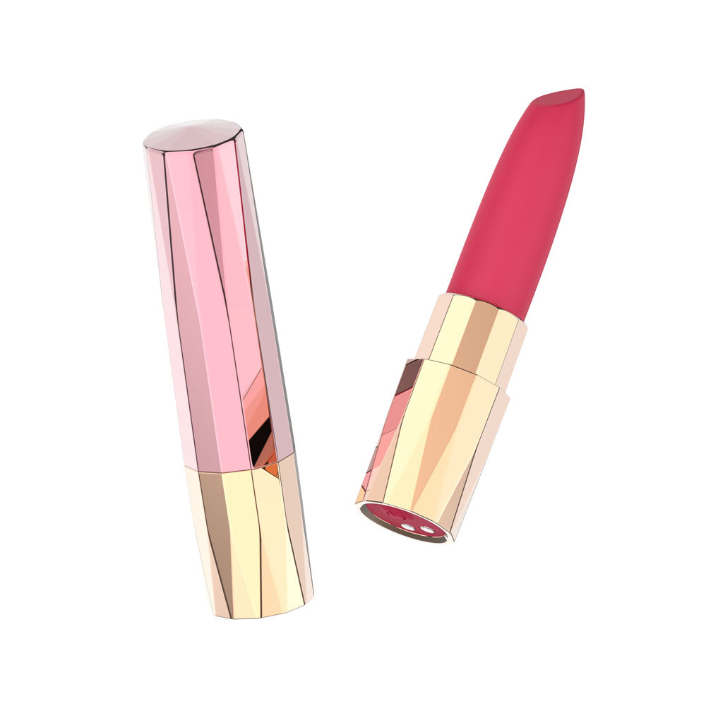 Passion Play Rechargeable Lipstick Vibe – USB Rechargeable Lipstick Bullet Vibrator Pink > Vibrators > Mini Vibrators Main image