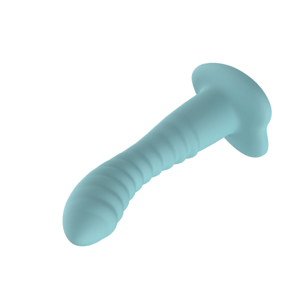 Passion Play Liquid Silicone Ridged 18cm Dildo – Silicone Dildo > Dildos > Neutral Dildos