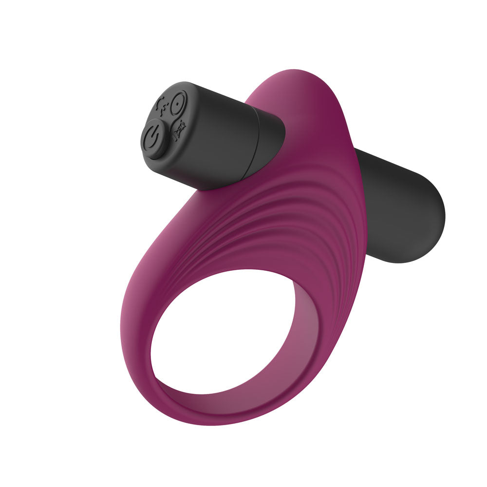Passion Play Silicone USB Rechargeable Vibrating Cockring > Cock Ring > Vibrating