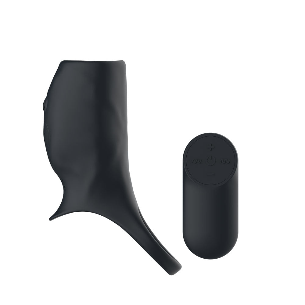 Passion Play Vibrating Cockring Sleeve – USB Rechargeable Penis Sleeve Secondary image