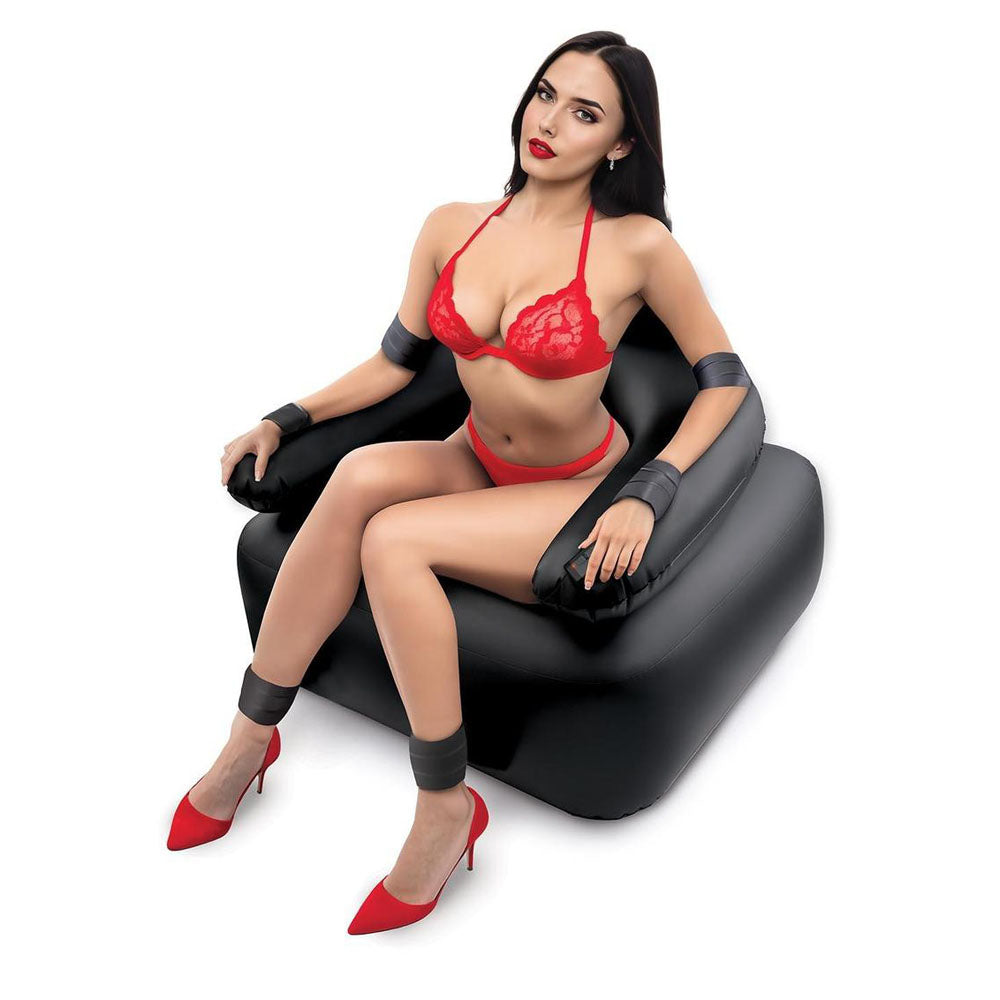 Whipsmart Inflatable Bondage Chair – 6 Inch Vibrating Dildo Bondage Chair > Sex Toys > Sex Furniture Main image
