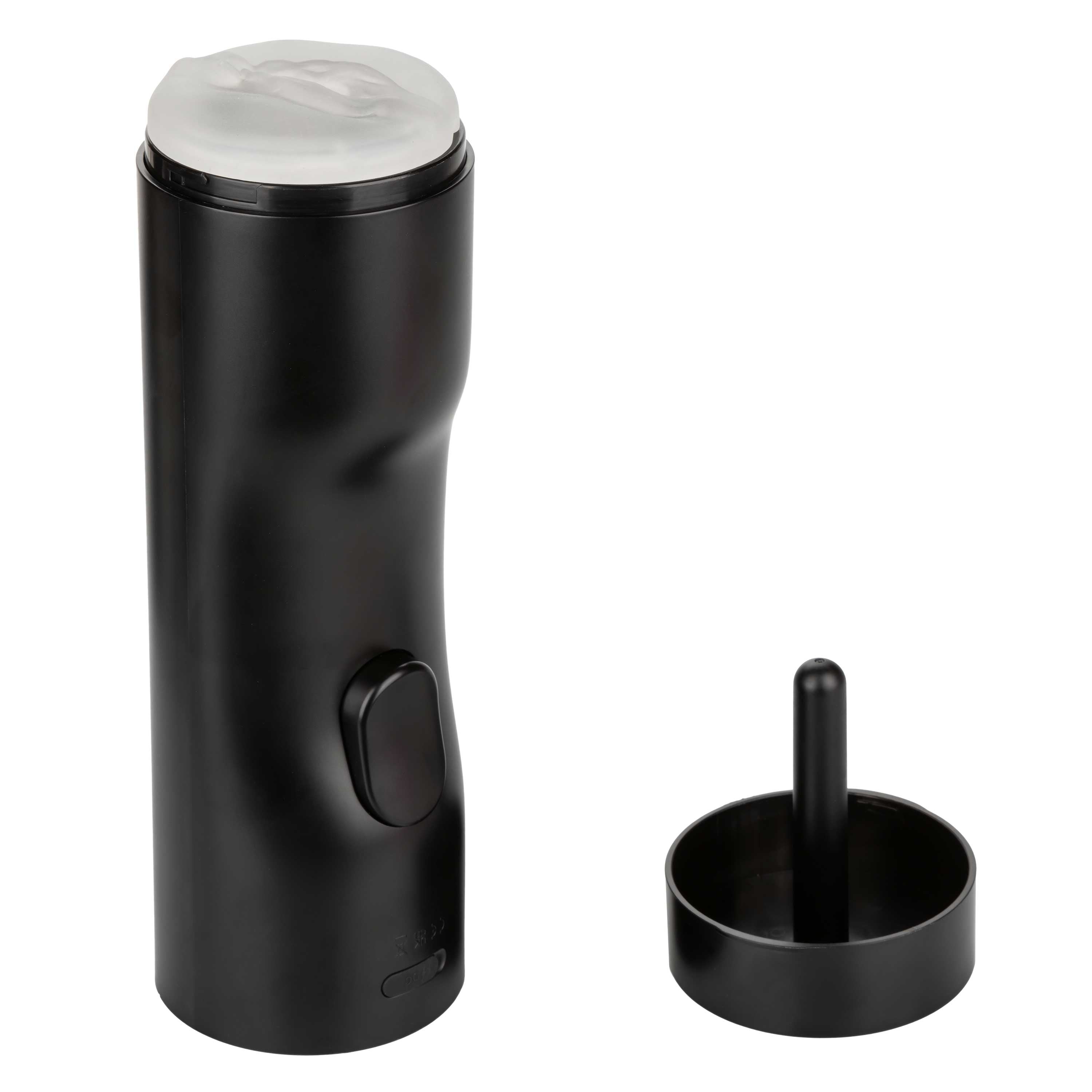 Bionic Thrusting Masturbator Black with Ultra-Soft Sleeve and Seven Thrusting Functions > Sex Toys For Men > Masturbators Premium