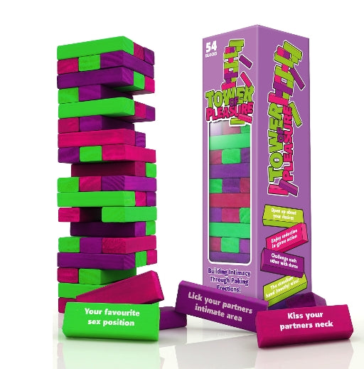 Play Wiv Me Tower of Pleasure Game for Intimate Gatherings Default Title Games