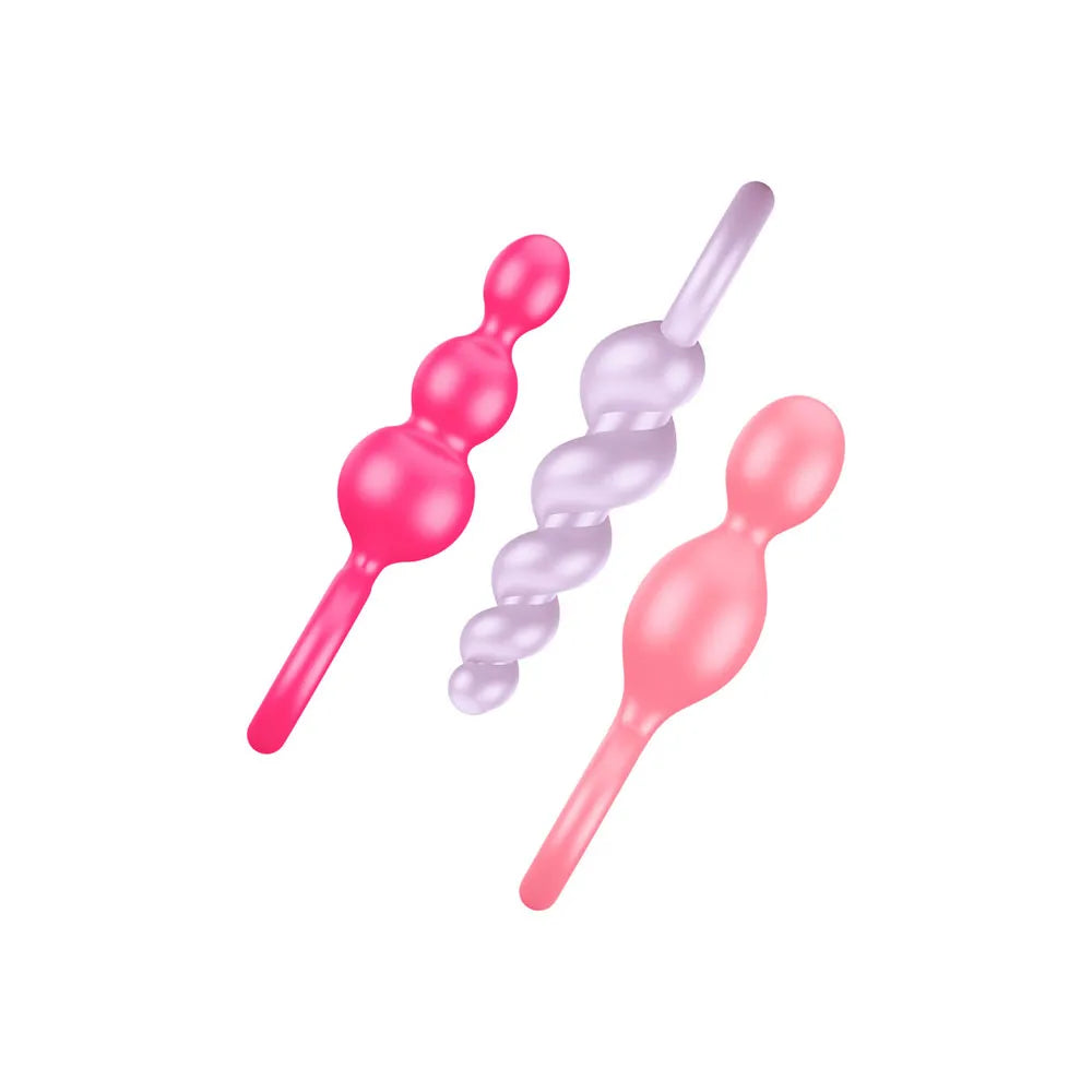 Satisfyer Booty Call Set of 3 Flexible 5.5 Inch Anal Plugs > Anal Range > Anal Beads